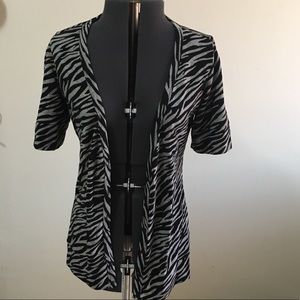 Zebra cardigan